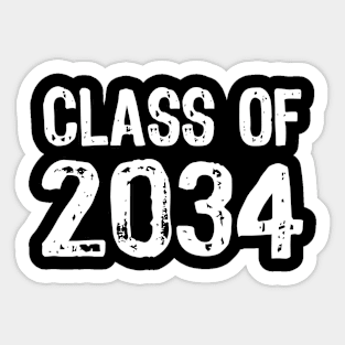 Class Of 2034 grow with me Sticker